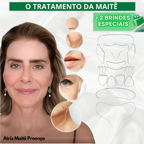 Kit Rejuvene Clean - Adesivos Anti-Rugas das famosas