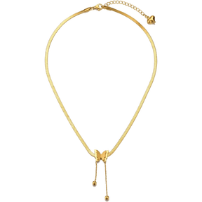 Colar Feminino de Luxo Aço Banhado
