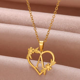 Colar Feminino Personalizado Inicial Banhado